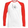 Long Sleeve Baseball T-Shirt, 160g, von FRUIT Miniaturansicht