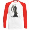 Long Sleeve Baseball T-Shirt, 160g, von FRUIT Miniaturansicht