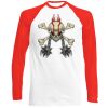 Long Sleeve Baseball T-Shirt, 160g, von FRUIT Miniaturansicht