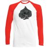 Long Sleeve Baseball T-Shirt, 160g, von FRUIT Miniaturansicht