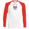 Long Sleeve Baseball T-Shirt, 160g, von FRUIT Miniaturansicht