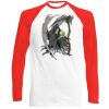 Long Sleeve Baseball T-Shirt, 160g, von FRUIT Miniaturansicht