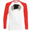 Long Sleeve Baseball T-Shirt, 160g, von FRUIT Miniaturansicht