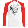 Long Sleeve Baseball T-Shirt, 160g, von FRUIT Miniaturansicht