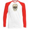 Long Sleeve Baseball T-Shirt, 160g, von FRUIT Miniaturansicht