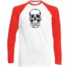 Long Sleeve Baseball T-Shirt, 160g, von FRUIT Miniaturansicht