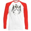 Long Sleeve Baseball T-Shirt, 160g, von FRUIT Miniaturansicht