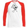 Long Sleeve Baseball T-Shirt, 160g, von FRUIT Miniaturansicht