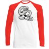 Long Sleeve Baseball T-Shirt, 160g, von FRUIT Miniaturansicht