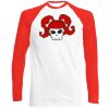 Long Sleeve Baseball T-Shirt, 160g, von FRUIT Miniaturansicht