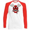 Long Sleeve Baseball T-Shirt, 160g, von FRUIT Miniaturansicht