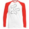 Long Sleeve Baseball T-Shirt, 160g, von FRUIT Miniaturansicht