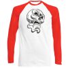 Long Sleeve Baseball T-Shirt, 160g, von FRUIT Miniaturansicht