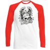 Long Sleeve Baseball T-Shirt, 160g, von FRUIT Miniaturansicht