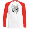 Long Sleeve Baseball T-Shirt, 160g, von FRUIT Miniaturansicht