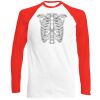 Long Sleeve Baseball T-Shirt, 160g, von FRUIT Miniaturansicht