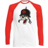 Long Sleeve Baseball T-Shirt, 160g, von FRUIT Miniaturansicht