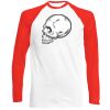 Long Sleeve Baseball T-Shirt, 160g, von FRUIT Miniaturansicht