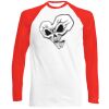 Long Sleeve Baseball T-Shirt, 160g, von FRUIT Miniaturansicht