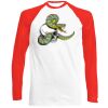 Long Sleeve Baseball T-Shirt, 160g, von FRUIT Miniaturansicht