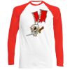 Long Sleeve Baseball T-Shirt, 160g, von FRUIT Miniaturansicht