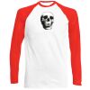 Long Sleeve Baseball T-Shirt, 160g, von FRUIT Miniaturansicht