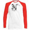 Long Sleeve Baseball T-Shirt, 160g, von FRUIT Miniaturansicht