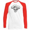 Long Sleeve Baseball T-Shirt, 160g, von FRUIT Miniaturansicht