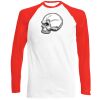 Long Sleeve Baseball T-Shirt, 160g, von FRUIT Miniaturansicht