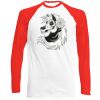 Long Sleeve Baseball T-Shirt, 160g, von FRUIT Miniaturansicht