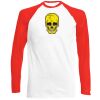 Long Sleeve Baseball T-Shirt, 160g, von FRUIT Miniaturansicht