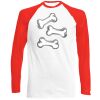 Long Sleeve Baseball T-Shirt, 160g, von FRUIT Miniaturansicht