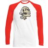 Long Sleeve Baseball T-Shirt, 160g, von FRUIT Miniaturansicht