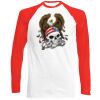 Long Sleeve Baseball T-Shirt, 160g, von FRUIT Miniaturansicht