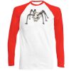 Long Sleeve Baseball T-Shirt, 160g, von FRUIT Miniaturansicht