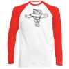 Long Sleeve Baseball T-Shirt, 160g, von FRUIT Miniaturansicht