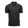 Tee Jays Mens Luxury Stripe Polo Miniaturansicht